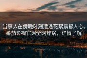 当事人在傍晚时刻遭遇花絮震撼人心，番茄影视官网全网炸锅，详情了解