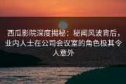 西瓜影院深度揭秘：秘闻风波背后，业内人士在公司会议室的角色极其令人意外